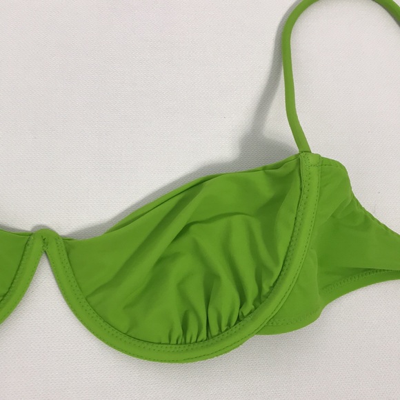 PALMIZA PAOLINA BALCONCINO BIKINI TOP IN GRASS - Picture 9 of 11